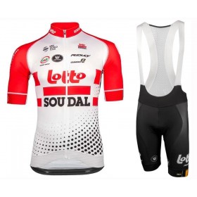 Tenue Maillot + Cuissard à Bretelles 2019 Lotto Soudal N001